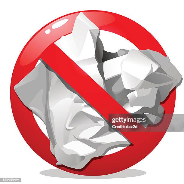 no littering sign - throwing paper stock illustrations