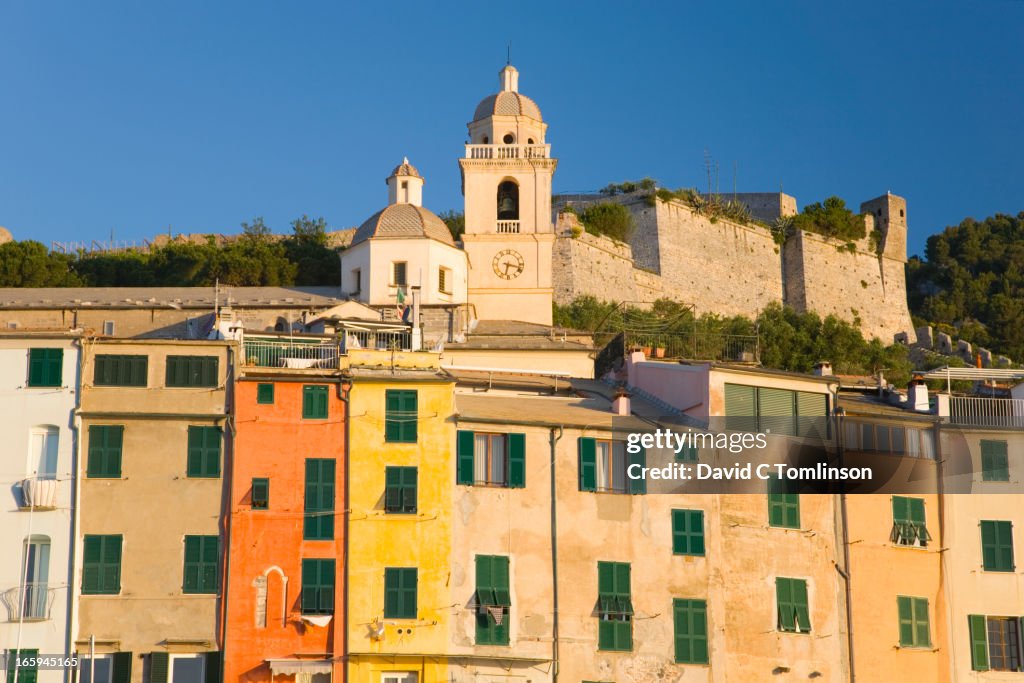 Colourful houses, Porto Venere, Liguria, Italy