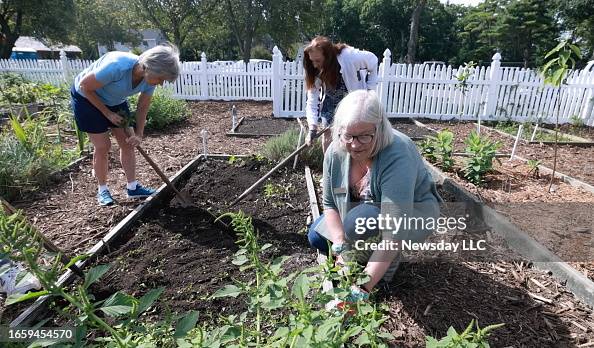 Long Islanders work to clean up community garden