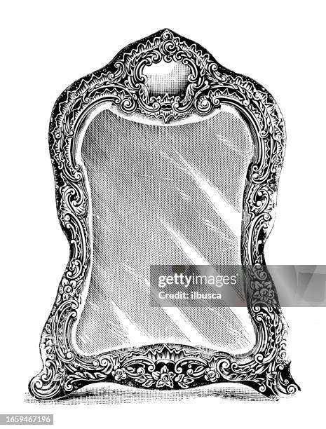 140 Antique Standing Mirror Stock Photos, High-Res Pictures, and Images ...