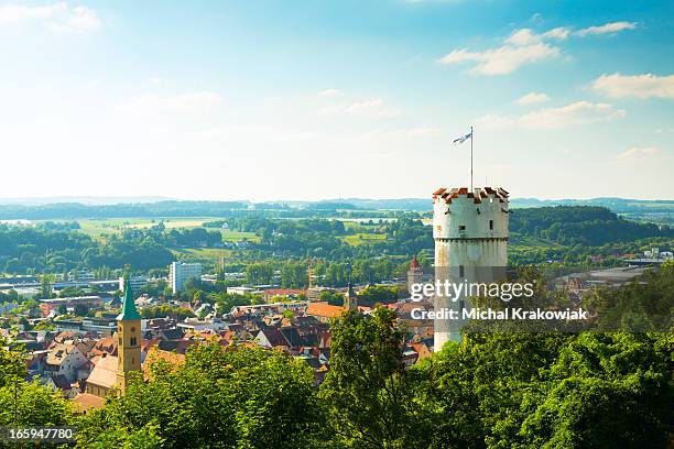 tower in ravensburg, germany - ravensburg stock pictures, royalty-free photos & images