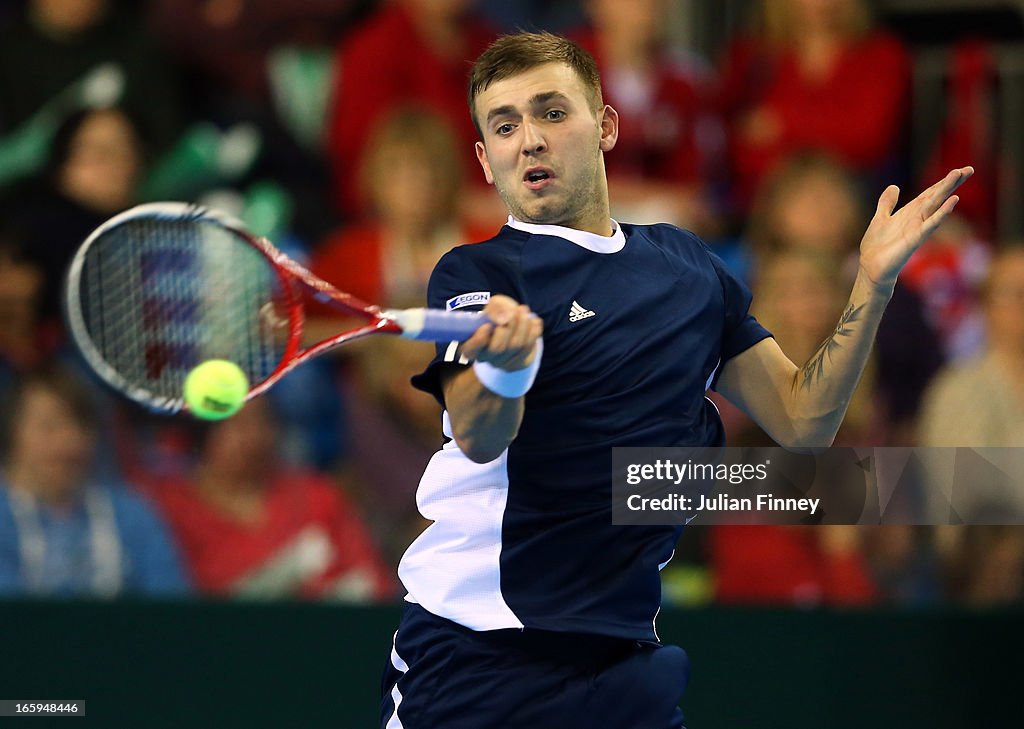 Great Britain v Russia - Davis Cup Day Three