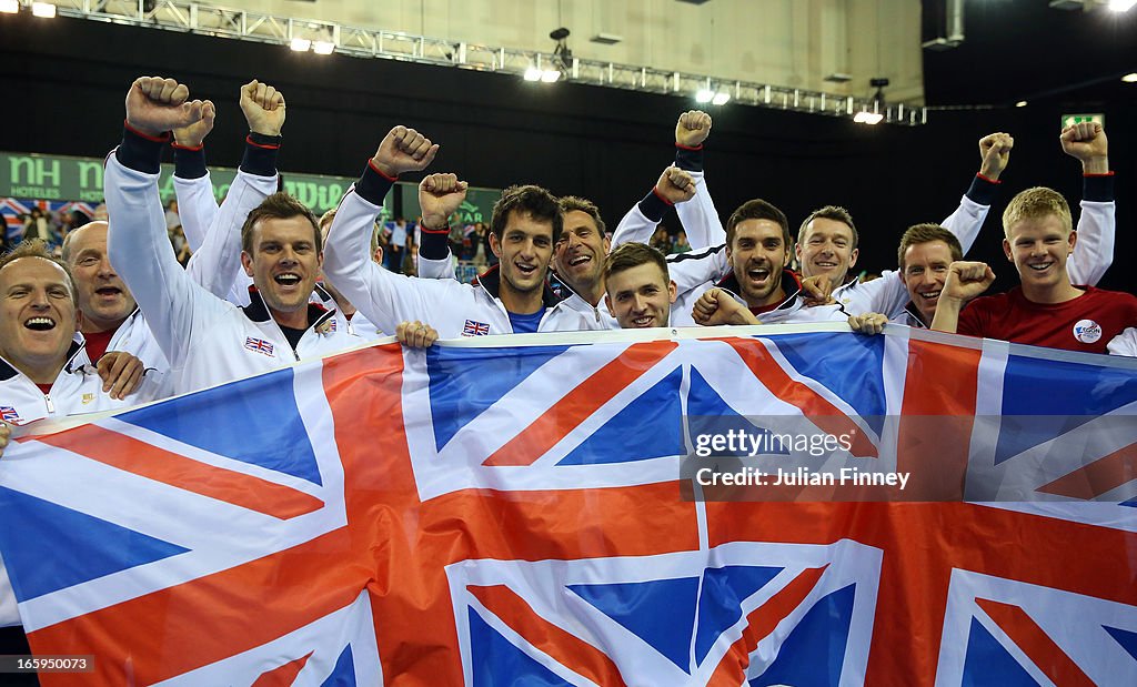 Great Britain v Russia - Davis Cup Day Three