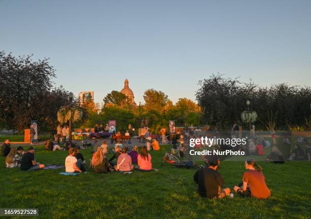 Edmontonians unite at the eighth annual Bridge Of Life Suicide Awareness and Prevention candlelight vigil and walk, hosted by YEG Mental Health, a...