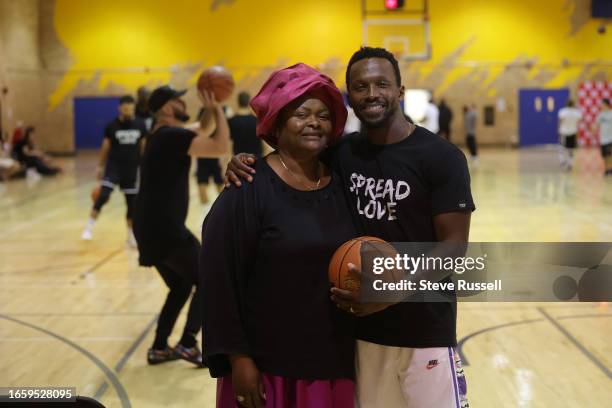 Emmanuel Kabongo started a basketball fundraiser after his mother Nene battled cancer. 1st Annual Battleground: Uniting for a Cancer-Free Tomorrow...