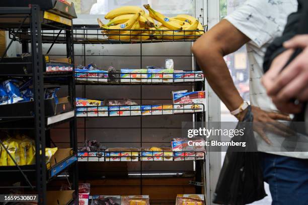 Hostess Brands Inc. Snacks in a store in New York, US, on Monday, Sept. 11, 2023. J.M. Smucker Co. Agreed to acquire Twinkies maker Hostess Brands...