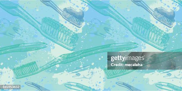 dental tile design - oral care stock illustrations