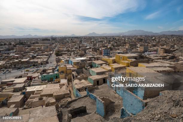 Sistan and Baluchestan, Iran. A view of Zahedan from ShirAbad neighbourhood.