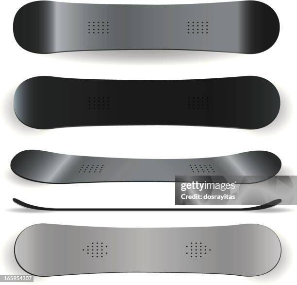 snowboard design template - boarding stock illustrations