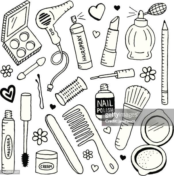 illustrations, cliparts, dessins animés et icônes de beauté et crayonnages - parfumerie