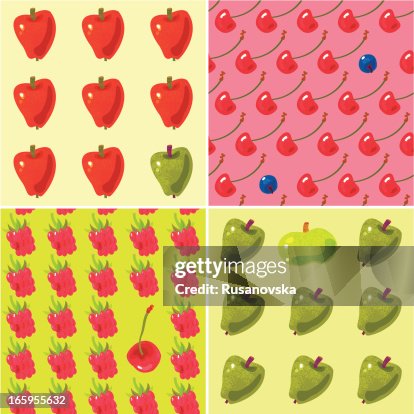 Fruits Seamless Patterns Fruits Seamless Patterns
