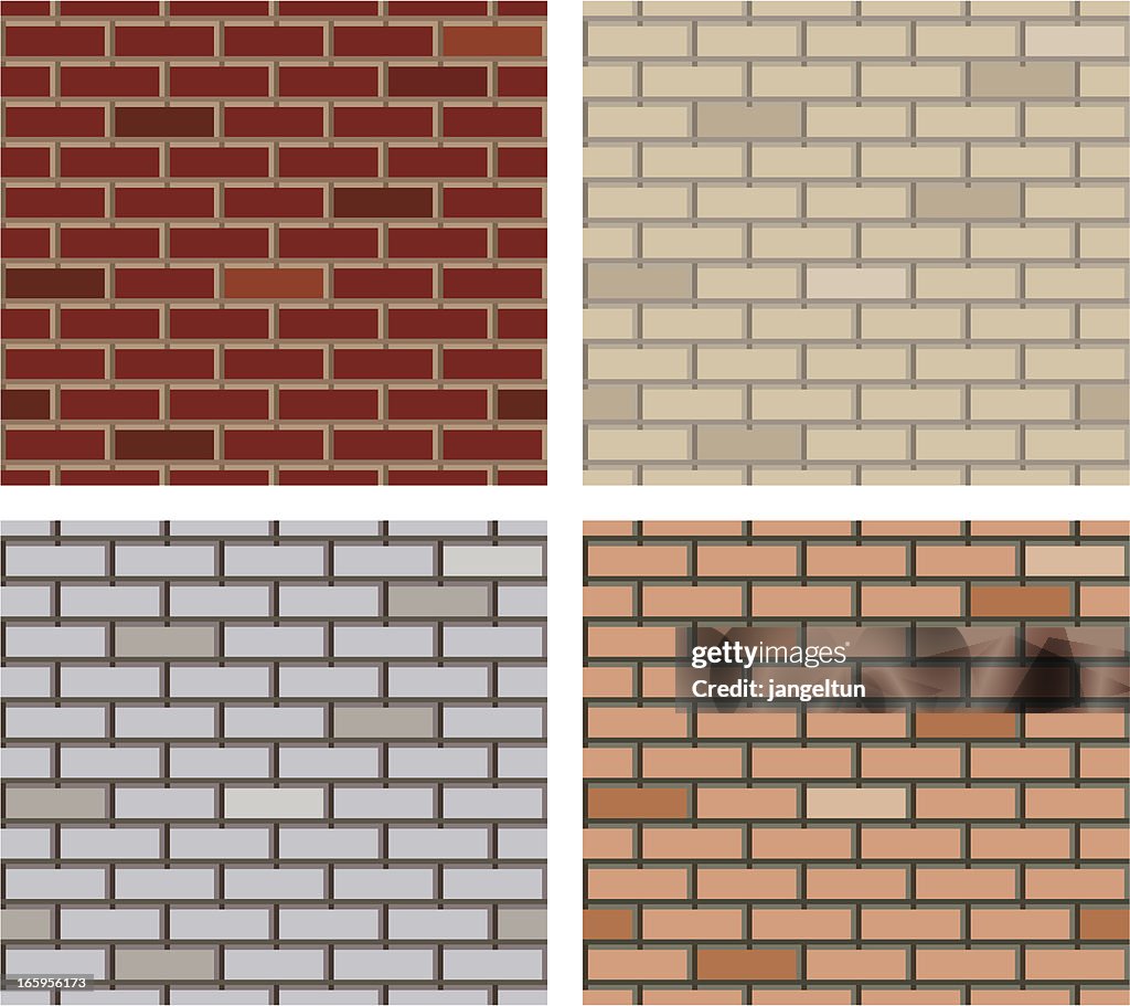 Basic Brick Texture Seamless Brick Texture High-Res Vector Graphic - Getty Images