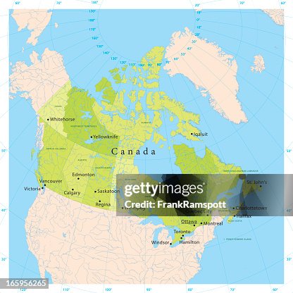 Canada Vector Map Canada Vector Map