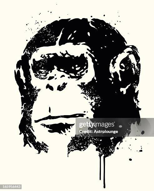 ape - 猴子 幅插畫檔、美工圖案、卡通及圖標