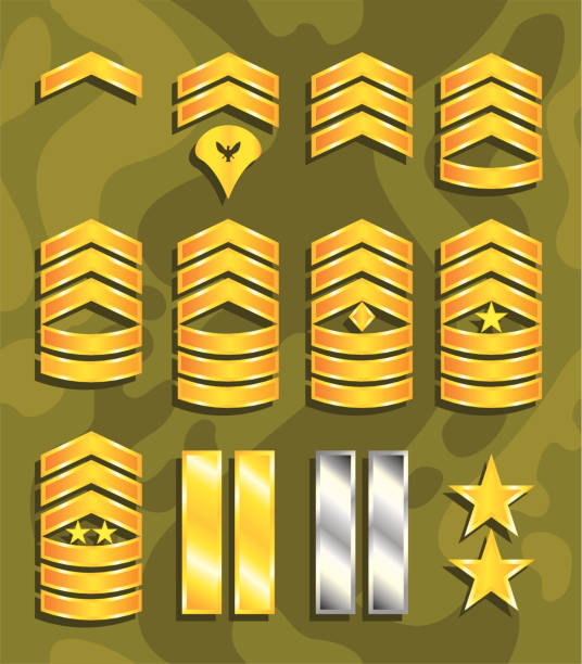 Army Ranks Template 1,549 Army Sergeant Ranks High Res Vector Graphics - Getty Images