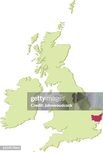 UK Suffolk map UK Suffolk map