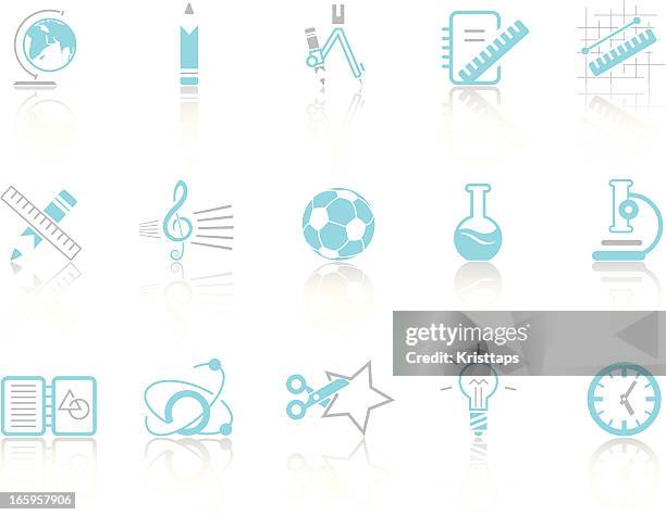 Learning Vector Blue Simple Blue Education High-Res Vector Graphic - Getty Images