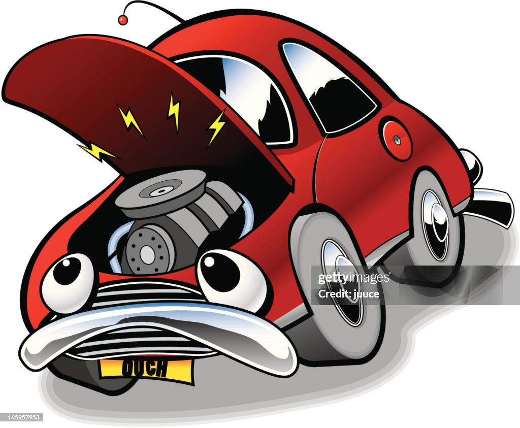 Cartoon Of An Old Broken Down Car High-Res Vector Graphic - Getty Images Cartoon Of An Old Broken Down Car High-Res Vector Graphic - Getty Images