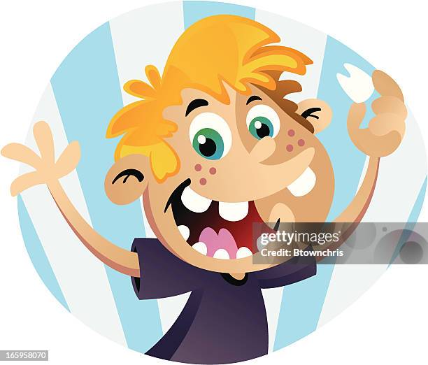 missing tooth - gap tooth stock illustrations