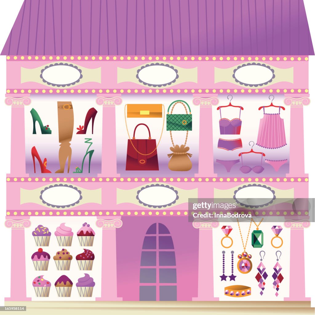 Window Shopping Rtoon Window Shopping High-Res Vector Graphic - Getty Images