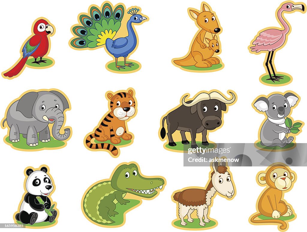 Various Animals And Birds High-Res Vector Graphic - Getty Images