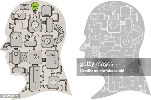 Head Machine High-Res Vector Graphic - Getty Images