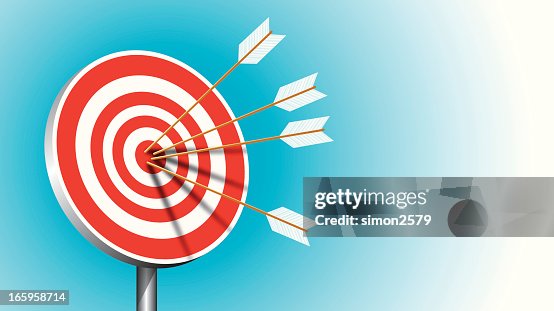 Target Hit Green Hit On The Target High-Res Vector Graphic - Getty Images