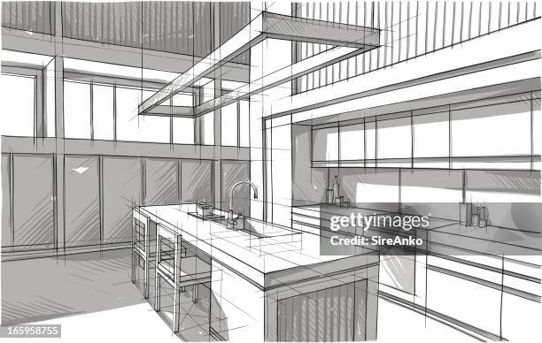 - design - kitchen stock-grafiken, -clipart, -cartoons und -symbole