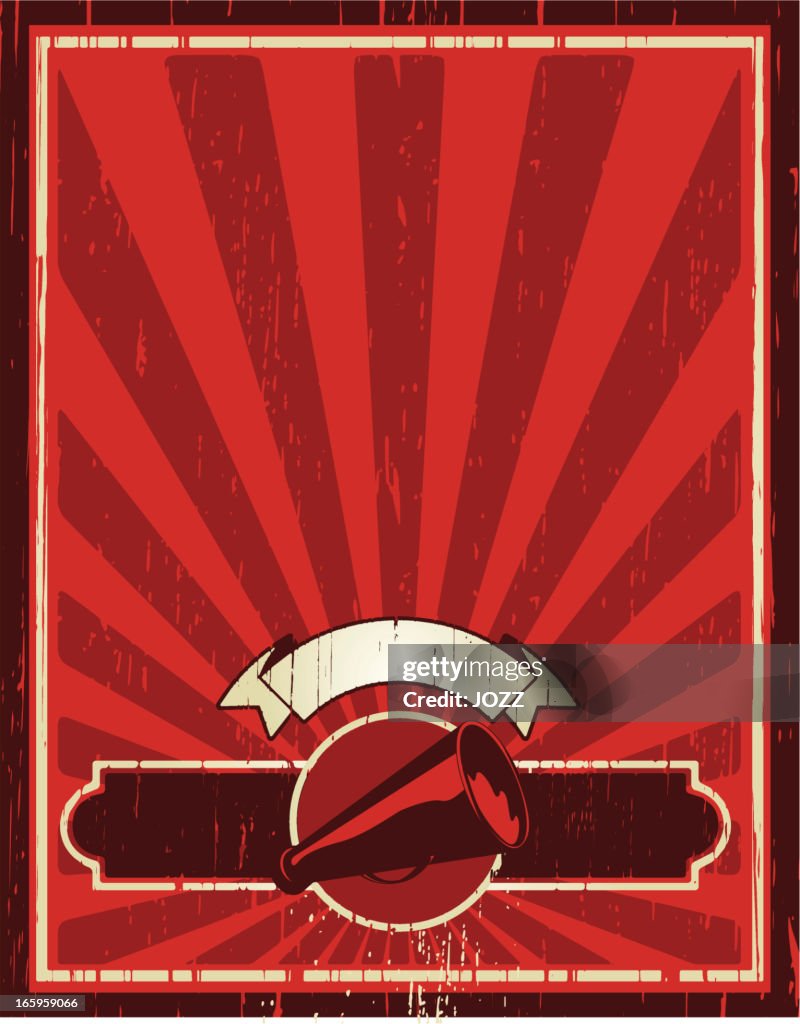 Poster Making Red Red Poster High-Res Vector Graphic - Getty Images