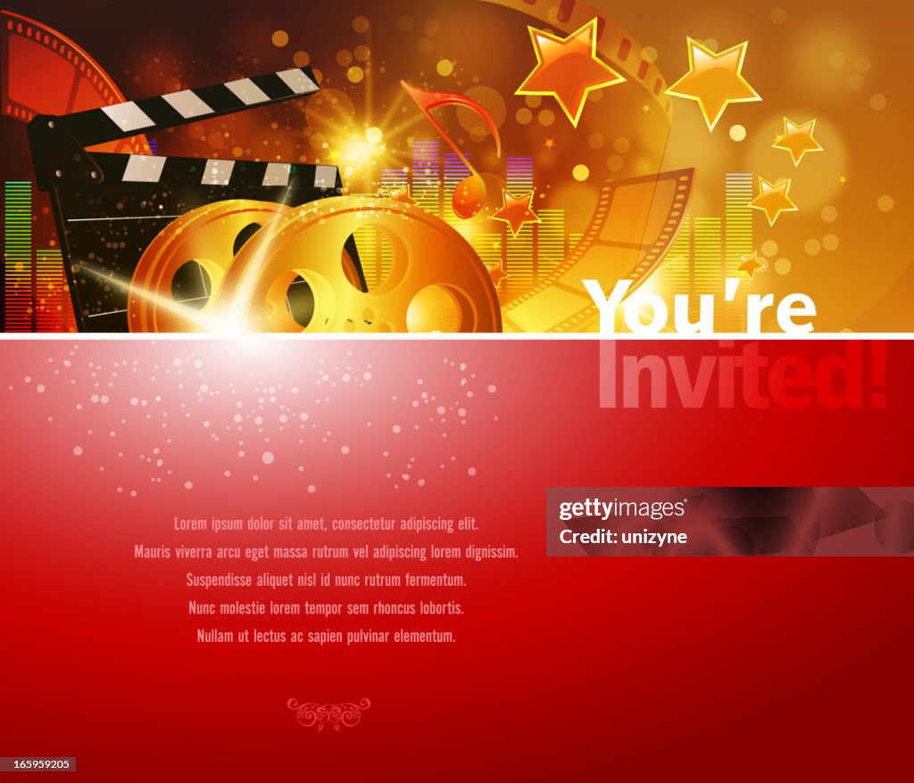 Film And Entertainment Background High-Res Vector Graphic - Getty Images