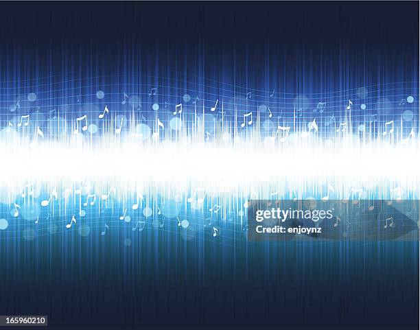 music equalizer background - frequency stock illustrations