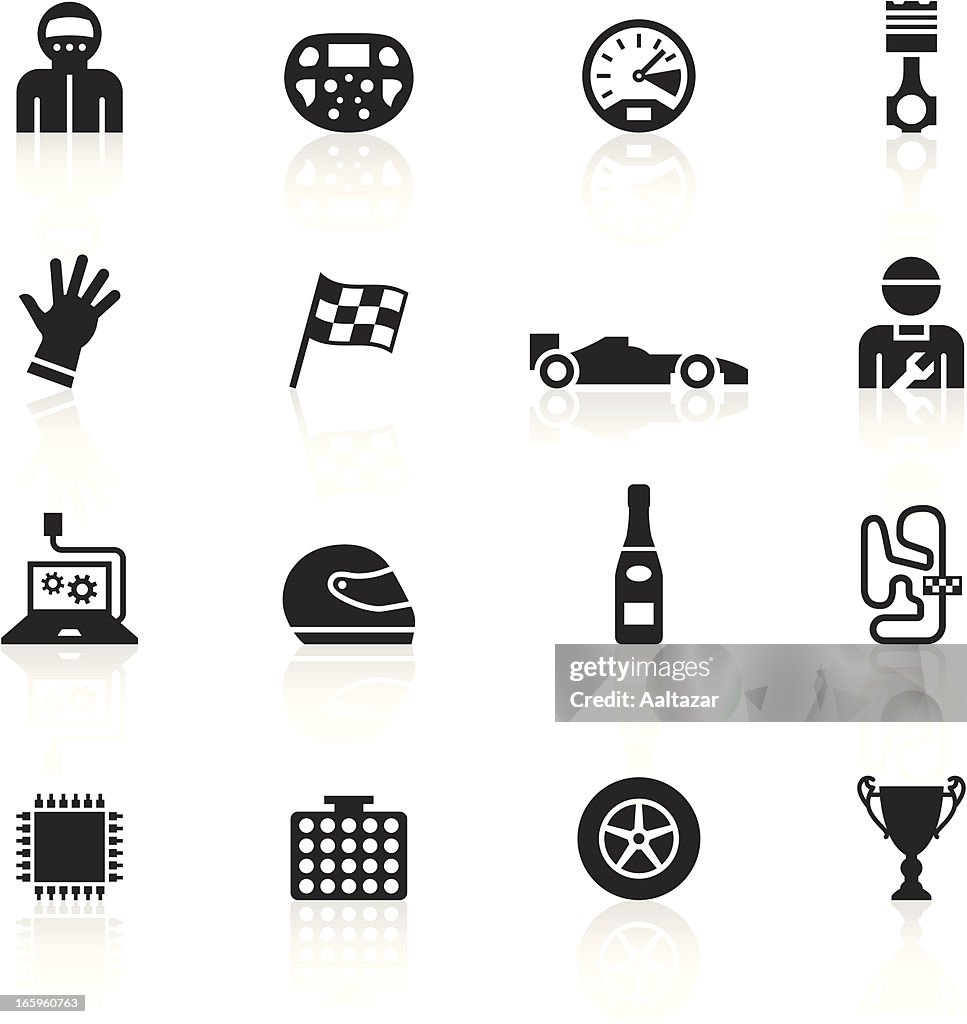 Black Symbols - open-wheel single-seater racing car