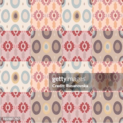 Central Asian Pattern (IKAT) Central Asian Pattern (IKAT)