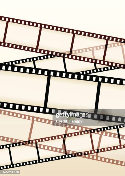 film background - movie reel background stock illustrations