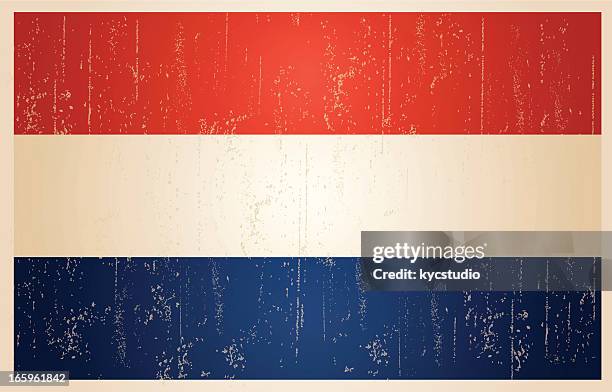 netherlands grunge vintage flag - olympic background stock illustrations