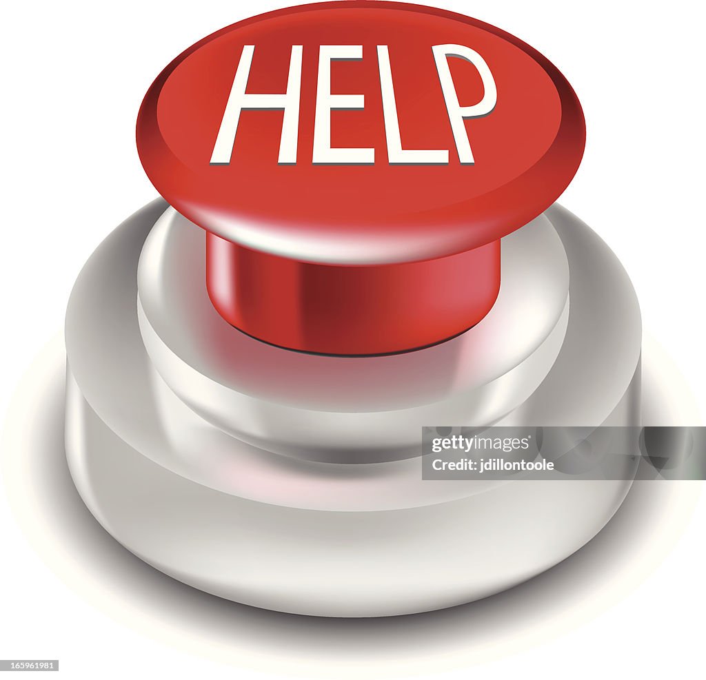 Help Button Work Help Button High-Res Vector Graphic - Getty Images