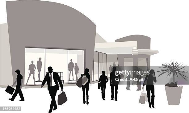 bargain finders vector silhouette - wall outlet vector stock illustrations