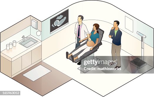 Sonogram Illustration Sonogram Illustration