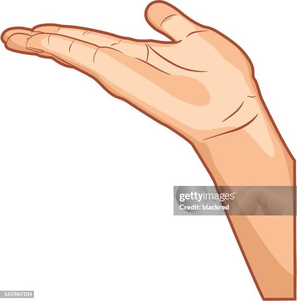 introduce - hands palms up stock illustrations