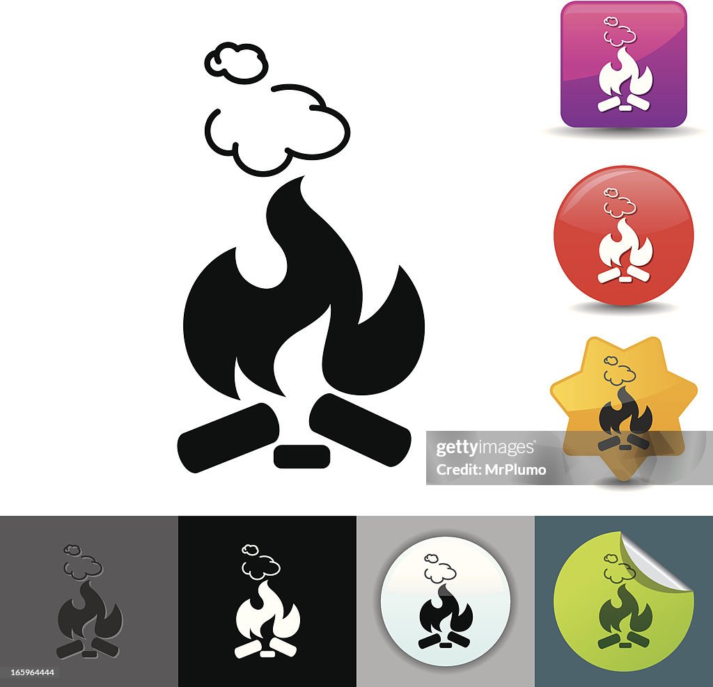 Smoke signal icon | solicosi series