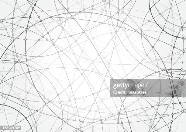 connect dots - network cable close up stock illustrations