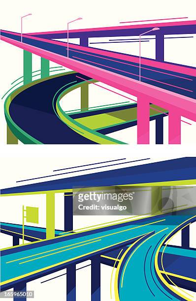 147 Ilustraciones de Puente Peatonal - Getty Images
