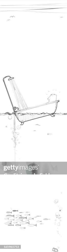 Bathtub at Sea