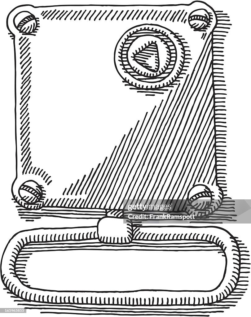 Emergency Hand Brake Drawing