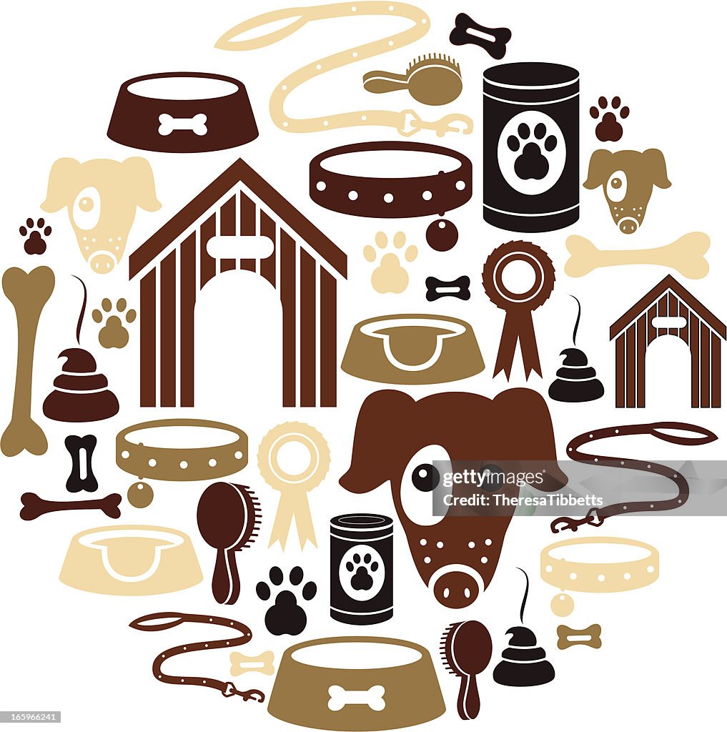Dog Icon Set