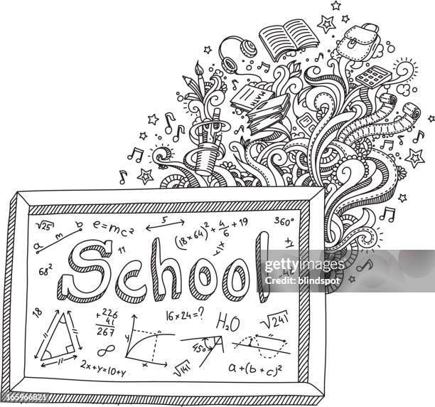 School Exploding Drawing Exploding Notebook Photos and Premium High Res Pictures - Getty Images