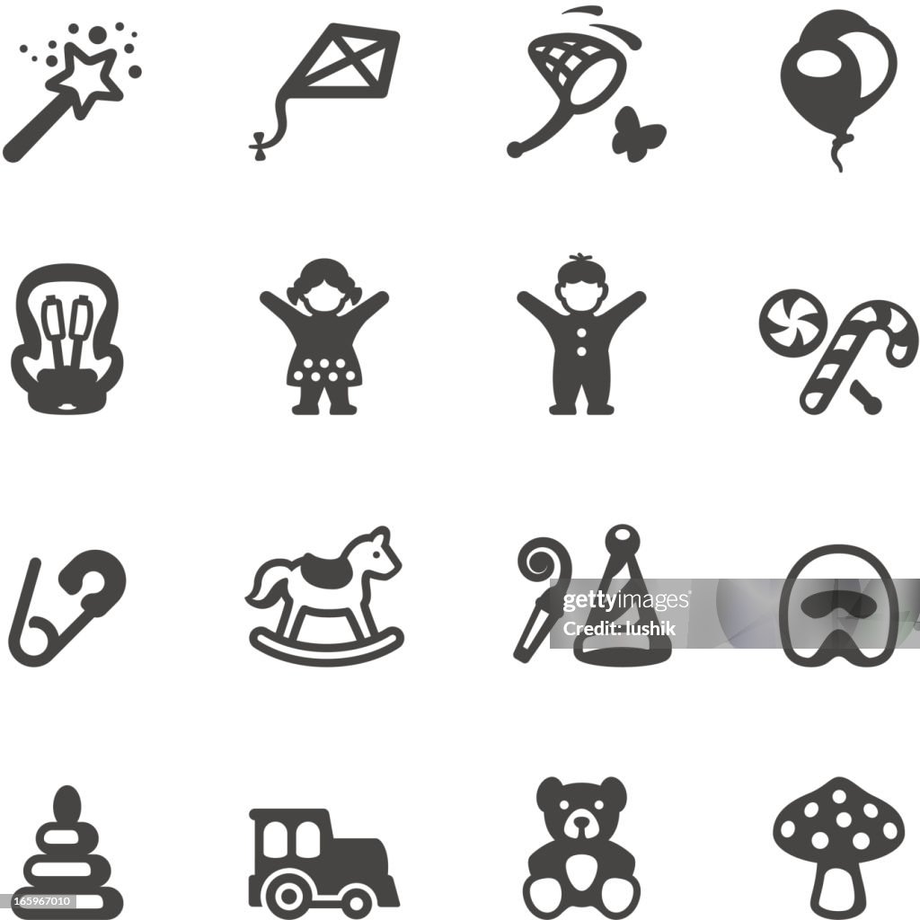 Mobico icons - Children and Childhood