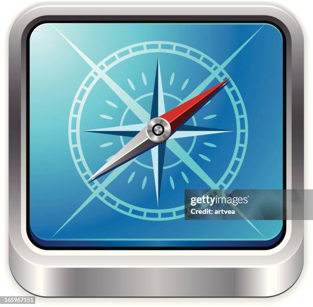 Compass Uibutton 537 Button Compass Stock Photos, High-Res Pictures, and Images - Getty ...