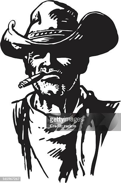 cowboy - cow boy stock-grafiken, -clipart, -cartoons und -symbole