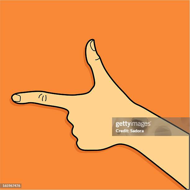 Come Here Finger High Res Illustrations - Getty Images